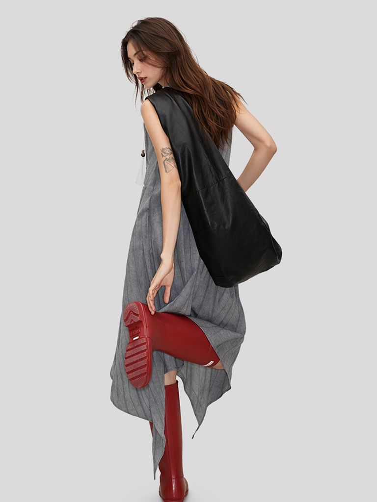 Soft Grey Maxi