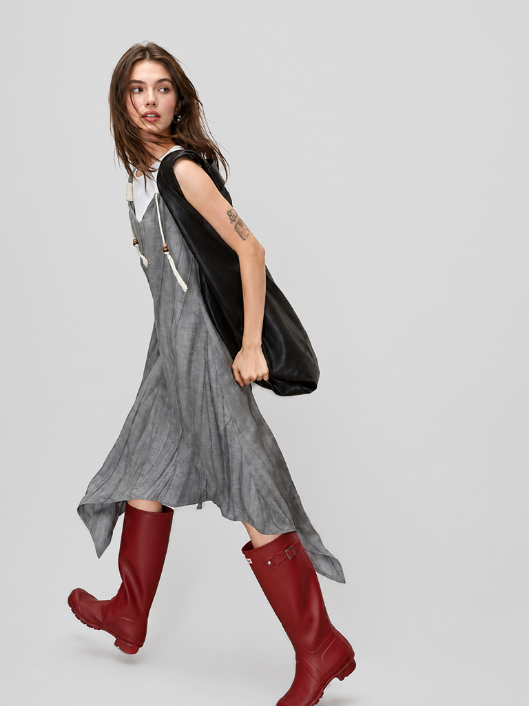 Soft Grey Maxi