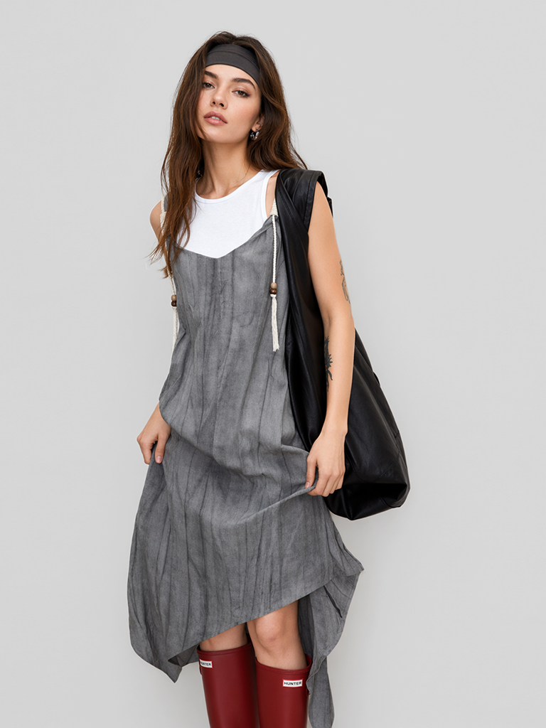 Soft Grey Maxi