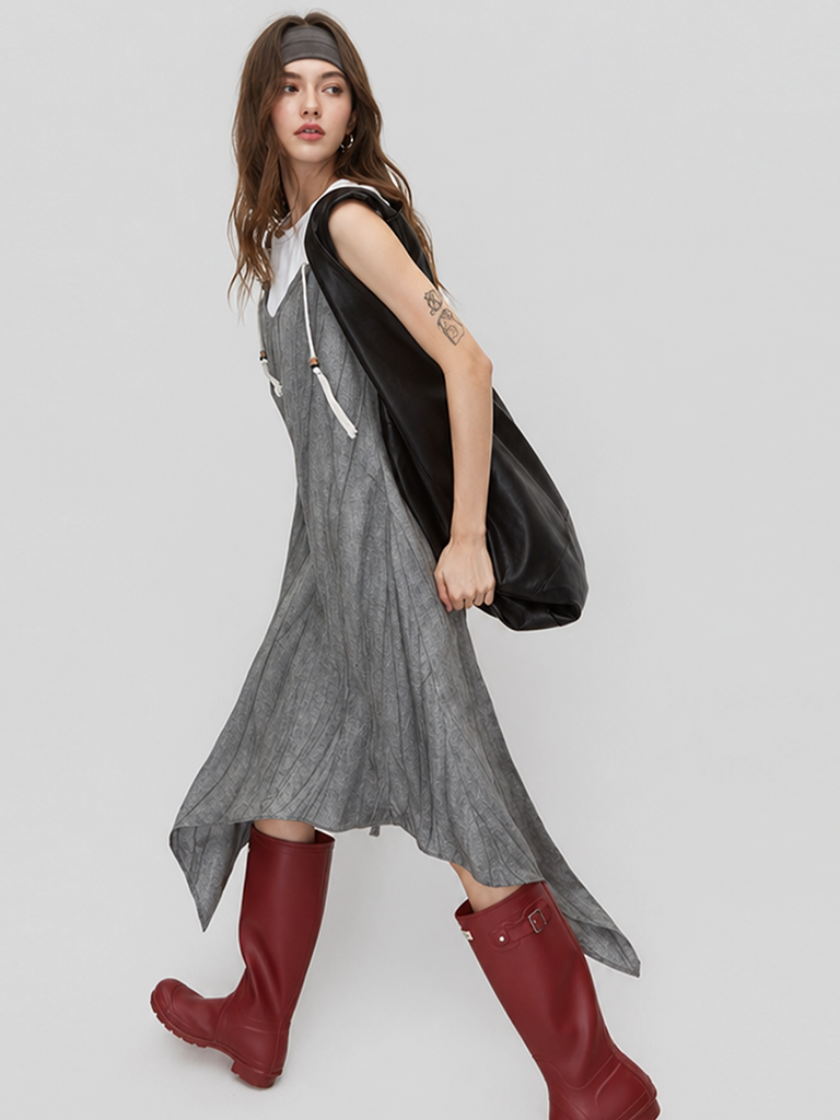 Soft Grey Maxi