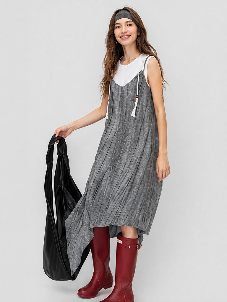 Soft Grey Maxi