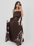 Brown Charm Dress