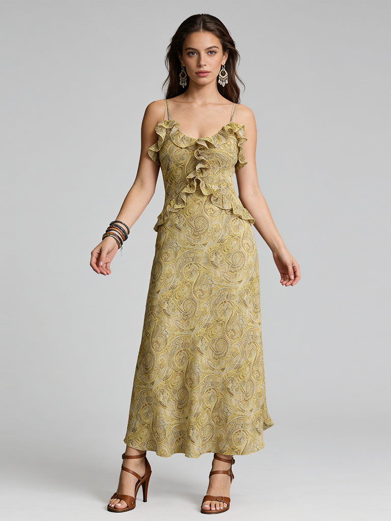Golden Breeze Dress