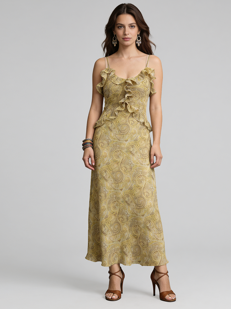 Golden Breeze Dress