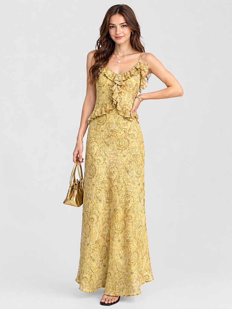 Golden Breeze Dress