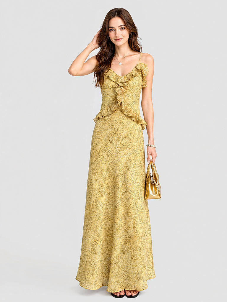 Golden Breeze Dress