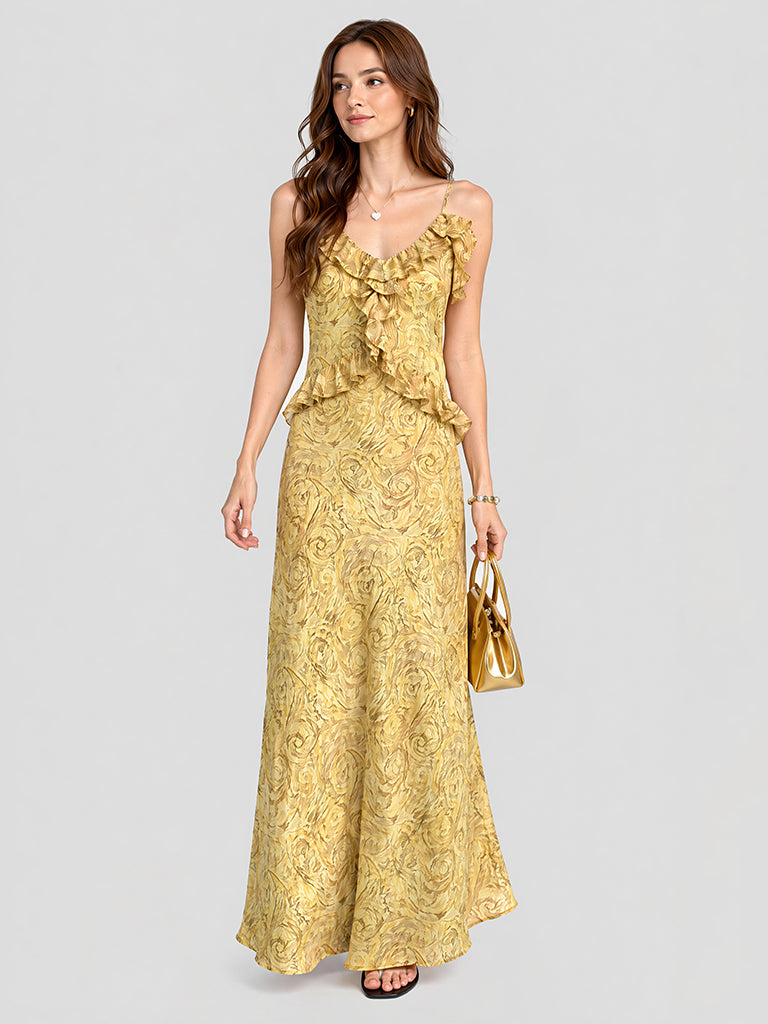 Golden Breeze Dress