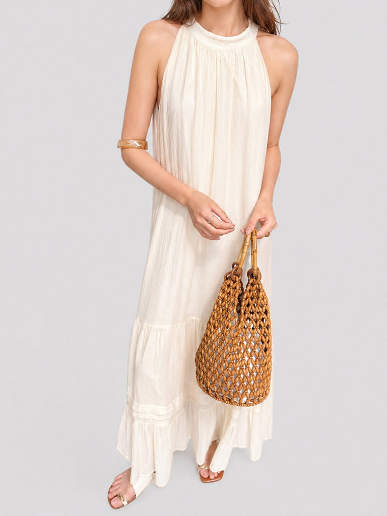 Cream Flow Maxi