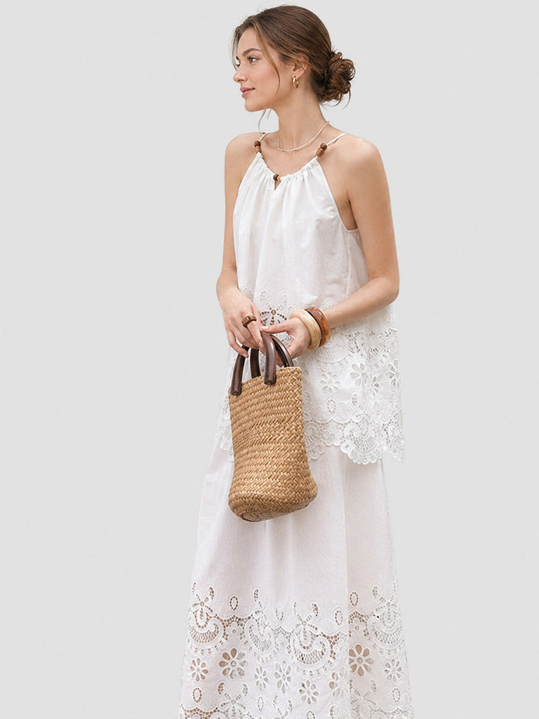 White Lace Maxi