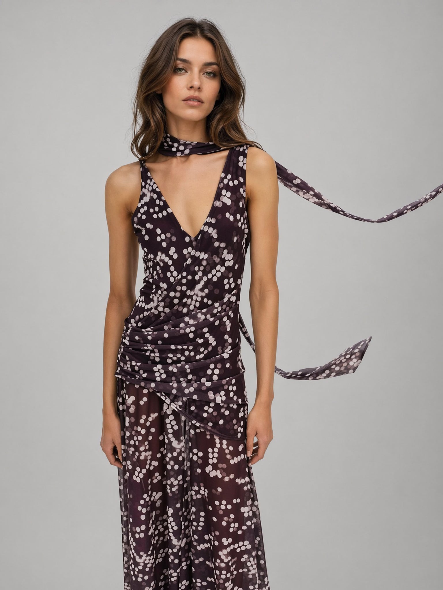 Polka Dot Maxi