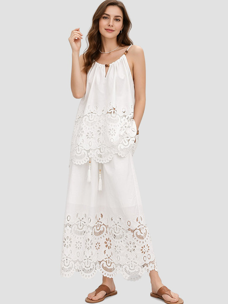 White Lace Maxi