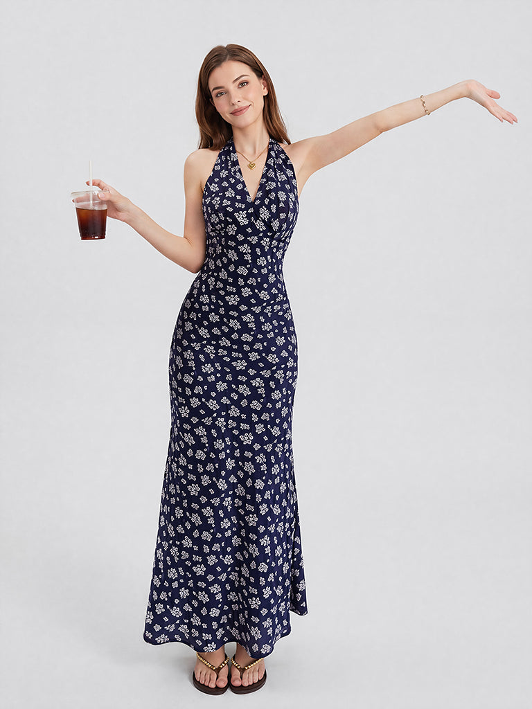 Blue Blossom Dress