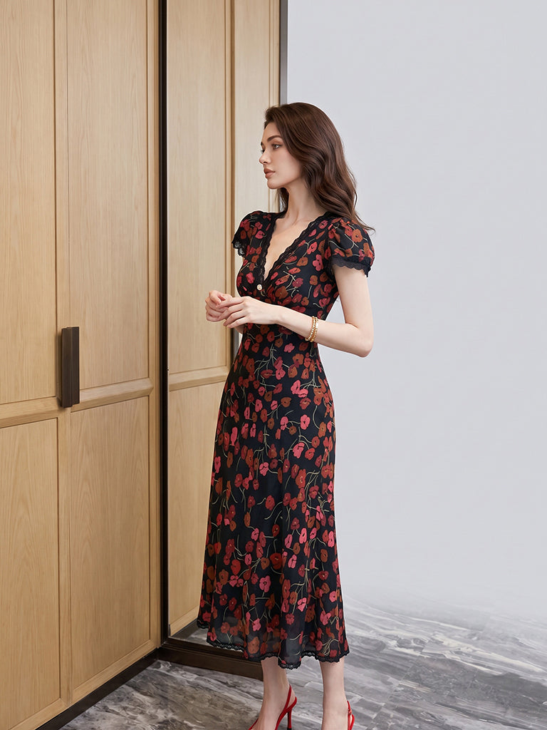 Romantic Rose Dress