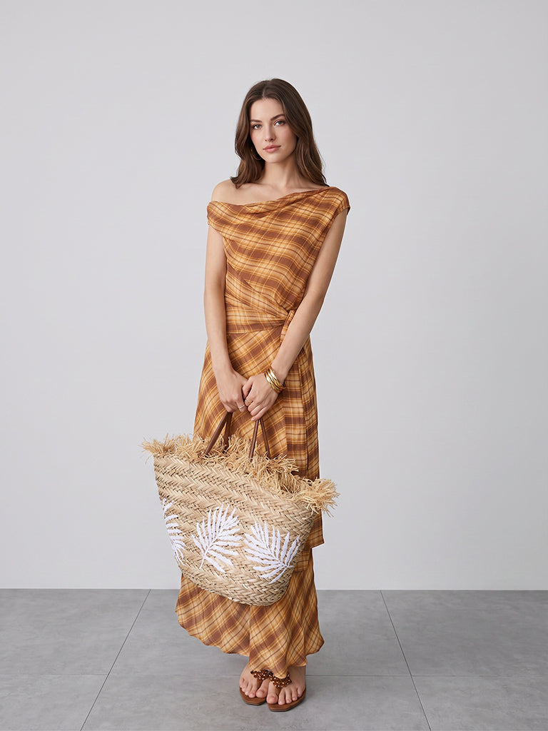 Autumn Plaid Dress