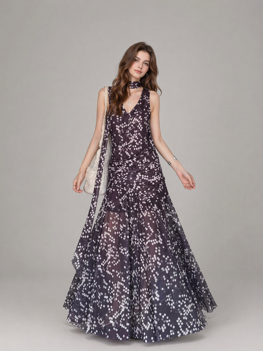 Polka Dot Maxi