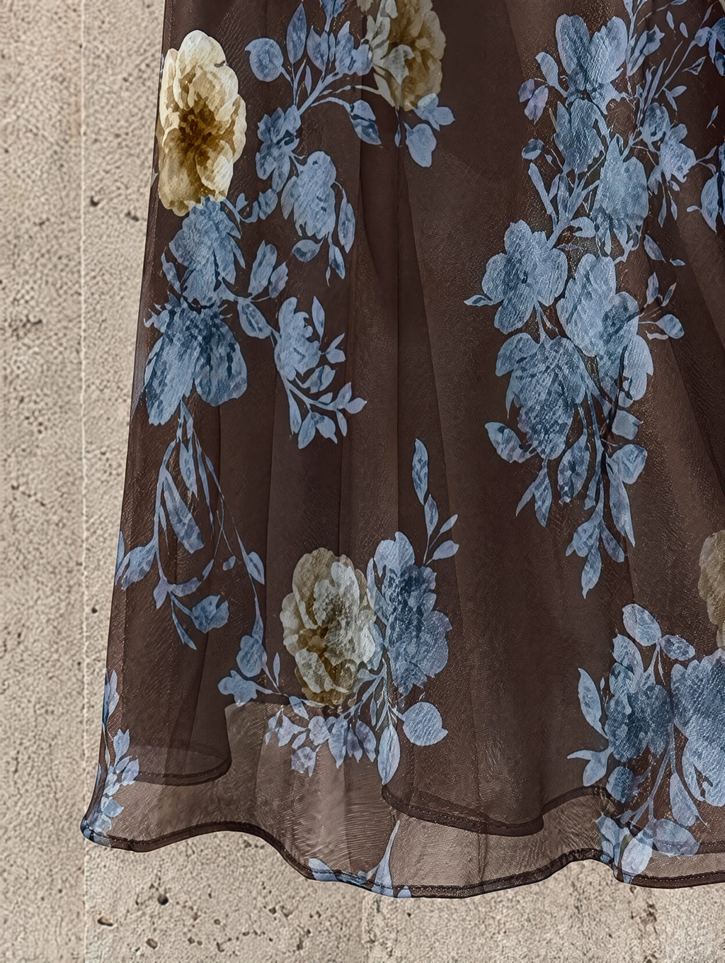 Moonlit Floral Maxi Dress