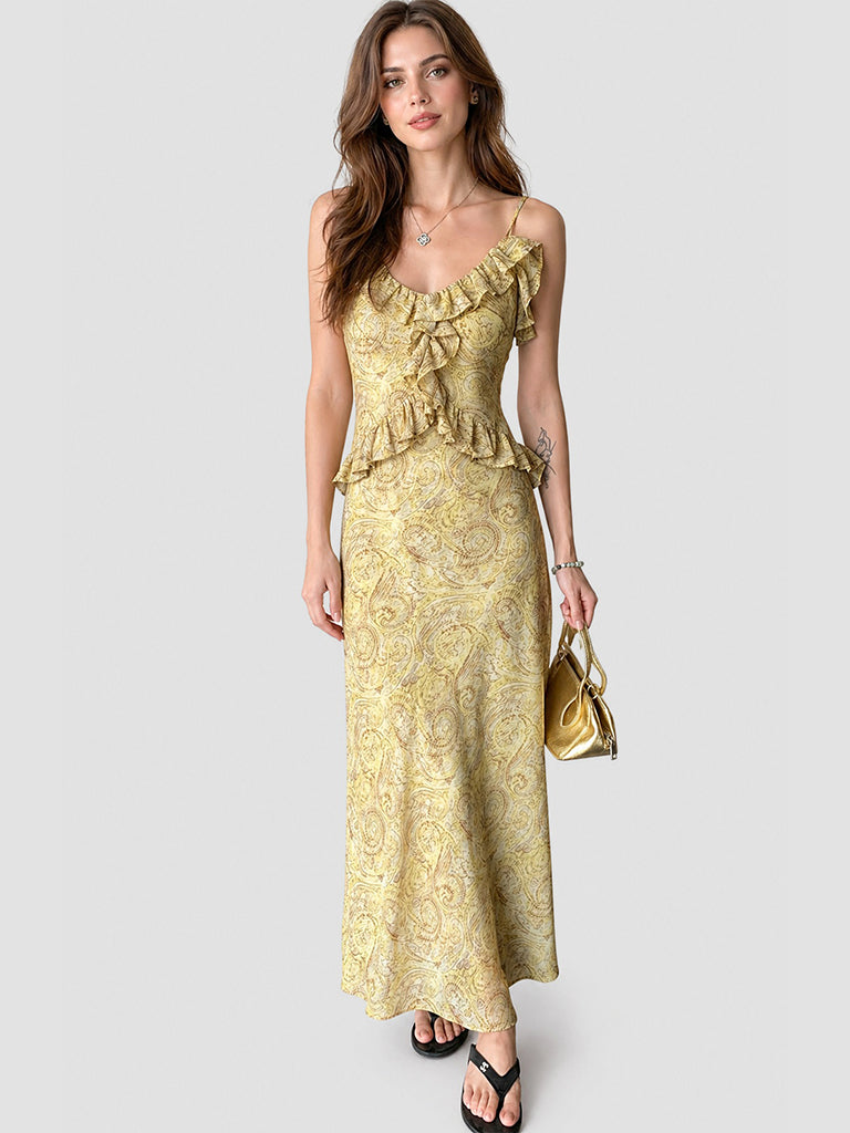 Golden Breeze Dress