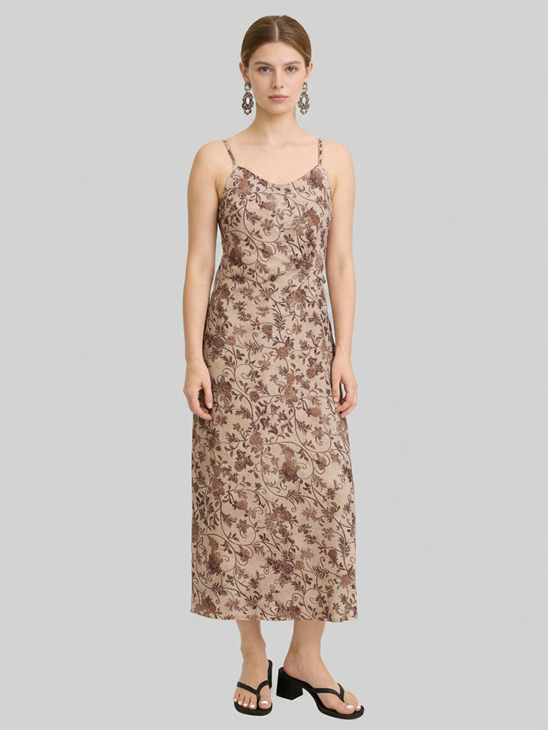 Beige Elegance Dress