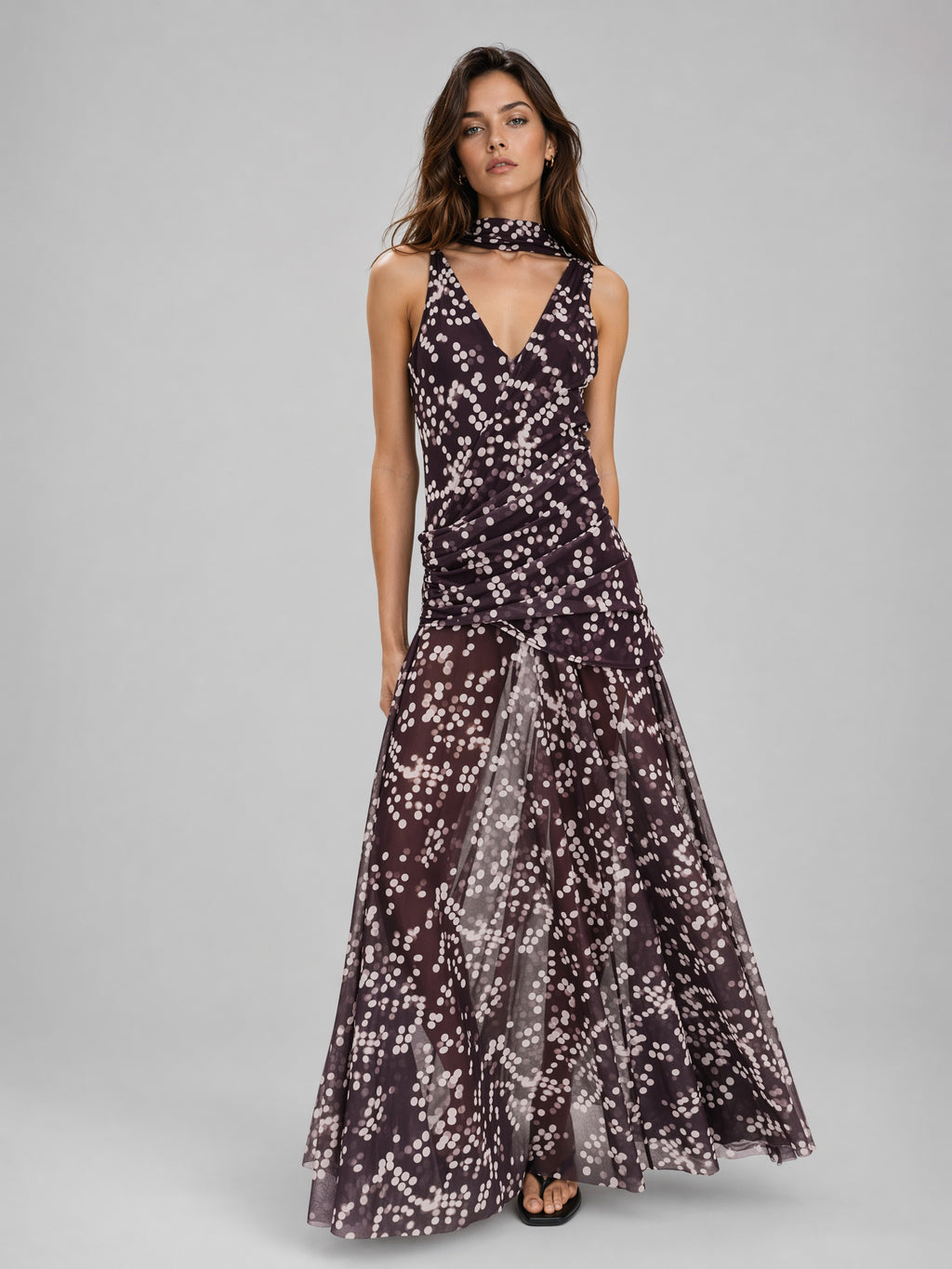 Polka Dot Maxi
