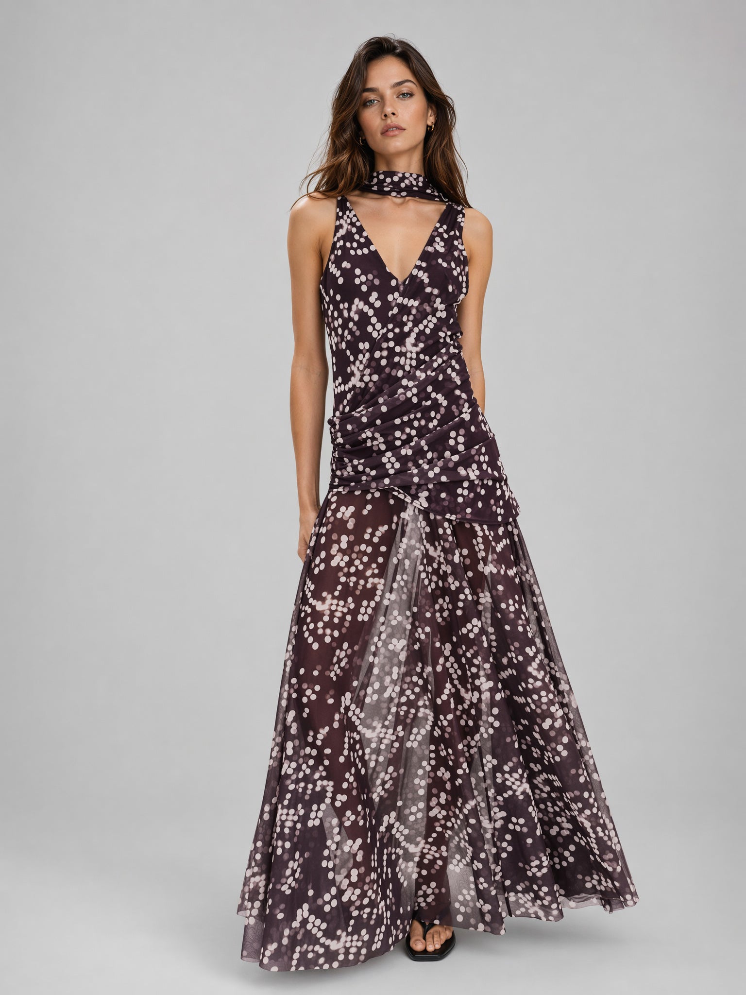 Polka Dot Maxi