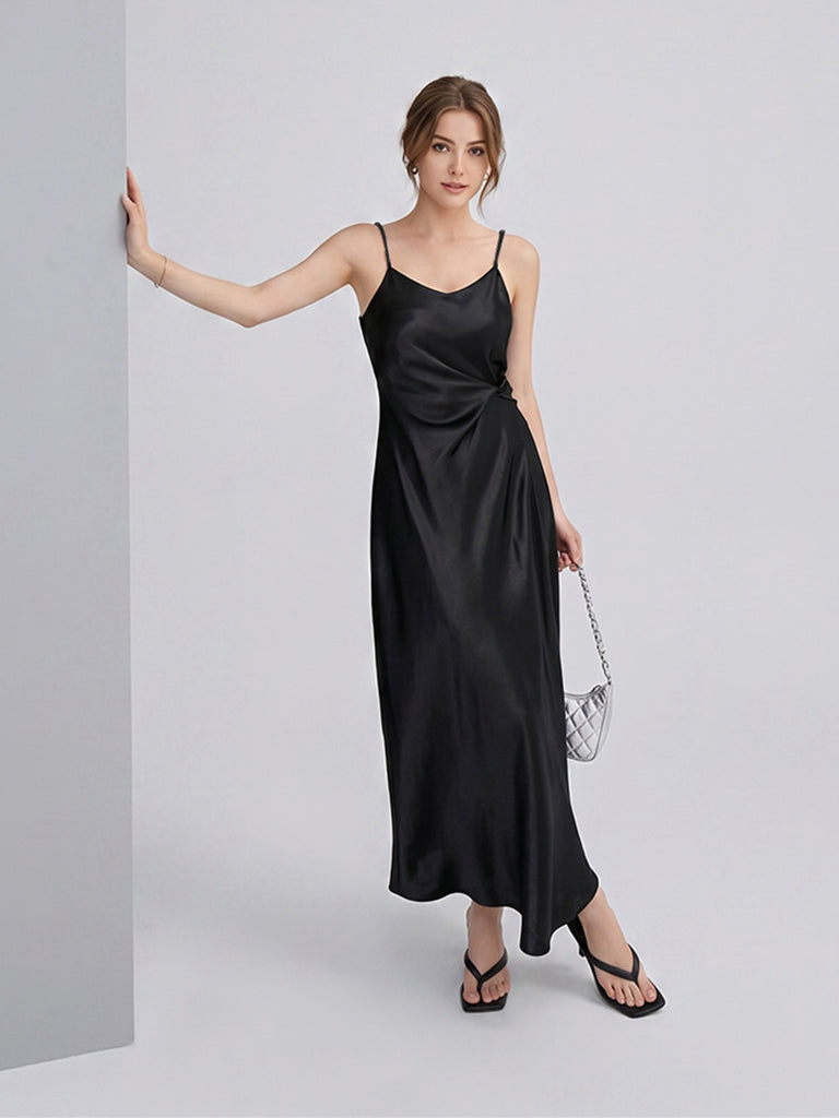 Classic Black Slip Dress