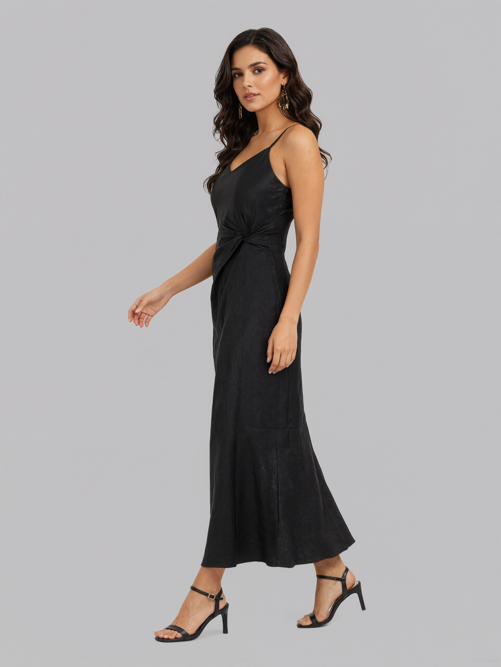Classic Black Slip Dress