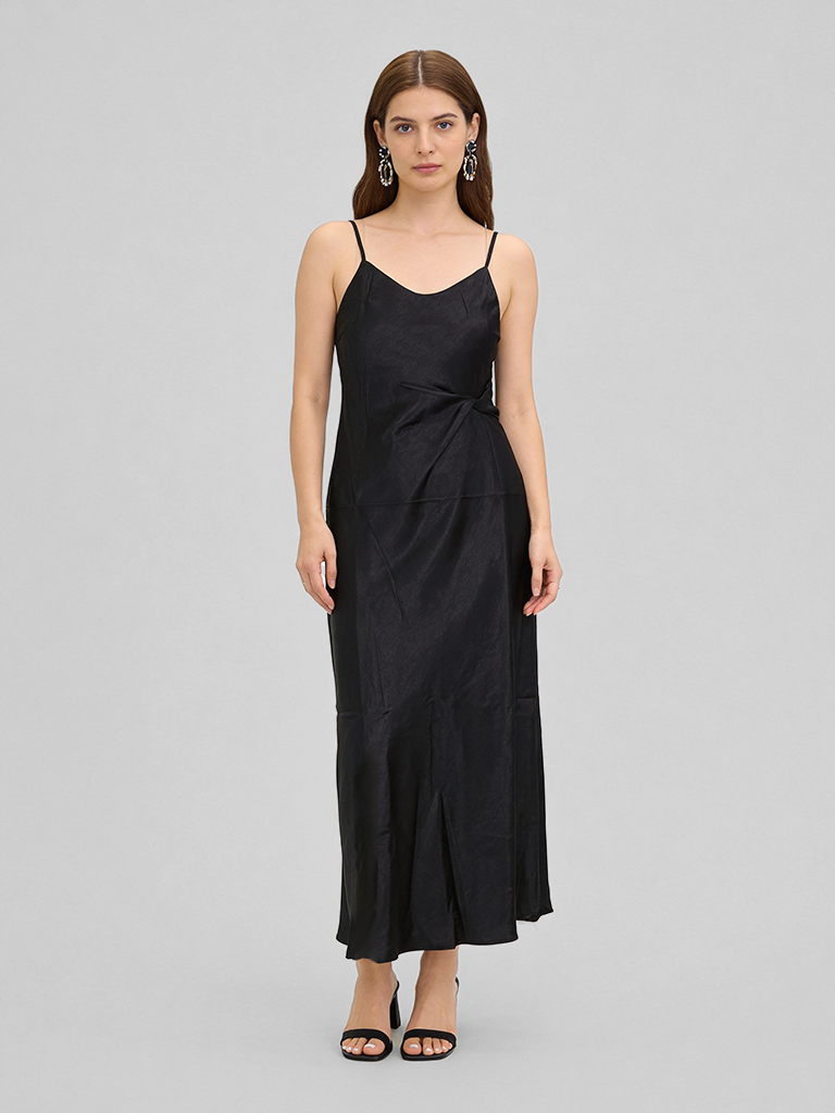 Classic Black Slip Dress