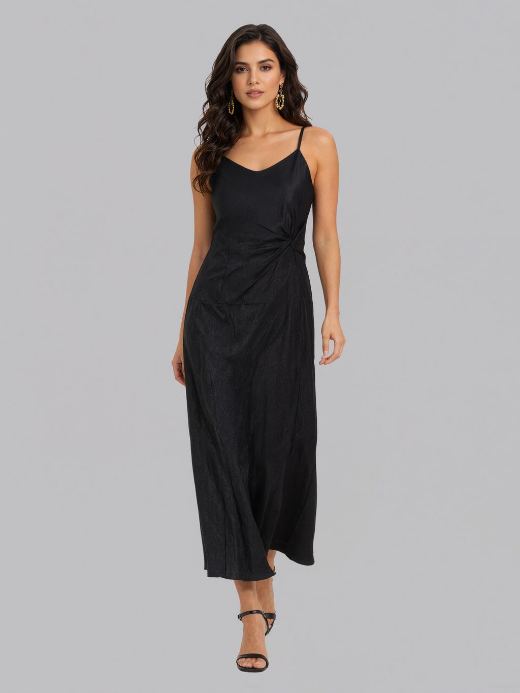 Classic Black Slip Dress