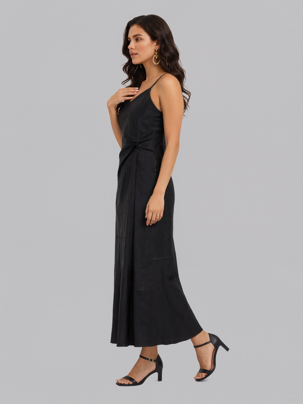 Classic Black Slip Dress