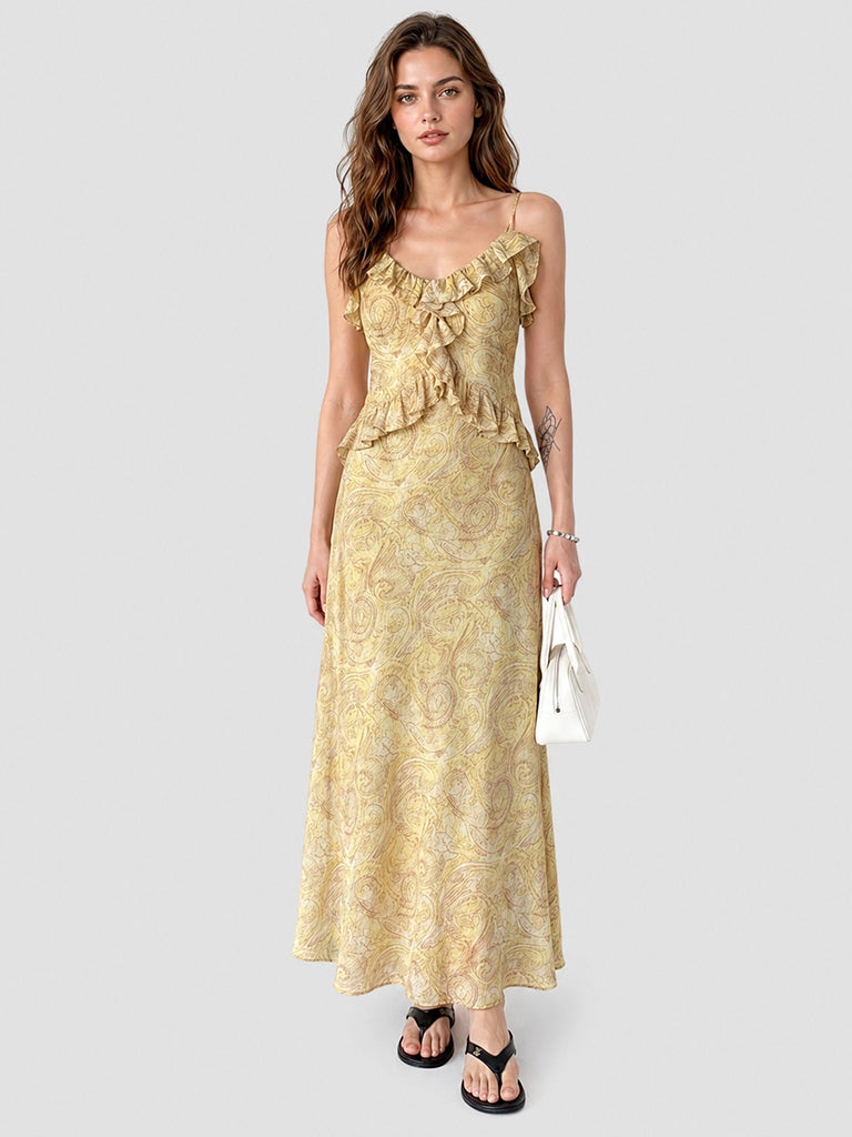 Golden Breeze Dress