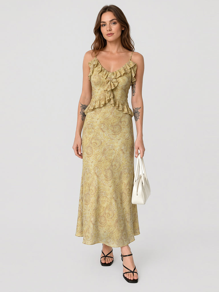 Golden Breeze Dress