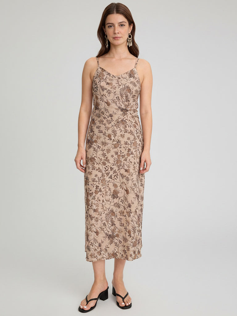 Beige Elegance Dress