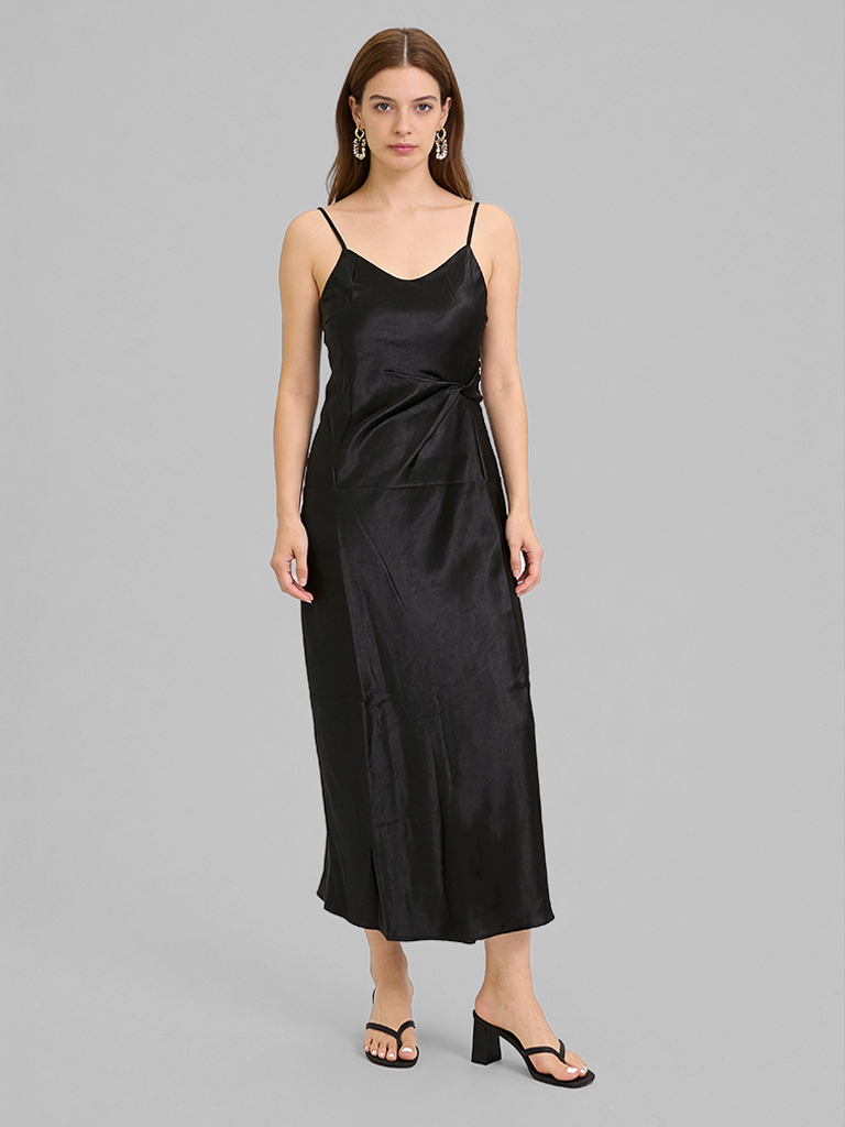 Classic Black Slip Dress